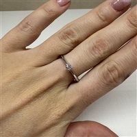 Anneau Lux Gioielli Femme in Or blanc ASLK1357008;3;BI - ASLK1357008;3;BI